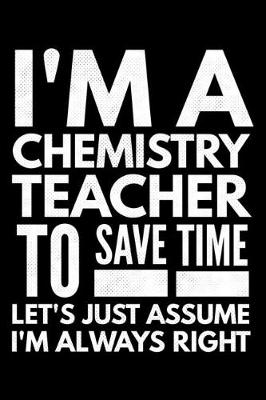Book cover for I'm a Chemistry teacher