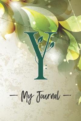Book cover for "Y" My Journal