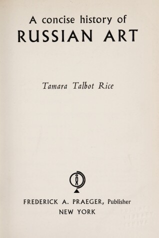 Cover of Concise History of Russian Art