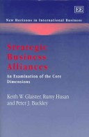 Book cover for Strategic Business Alliances