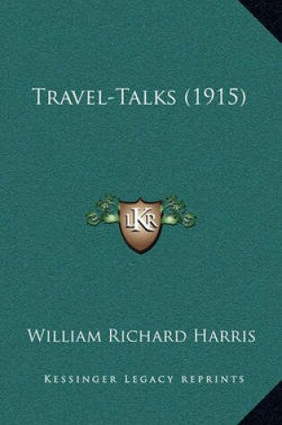 Cover of Travel-Talks (1915)