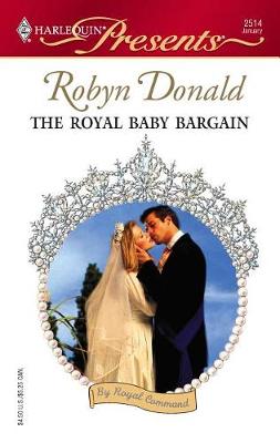 Book cover for The Royal Baby Bargain