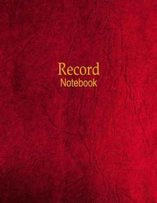 Book cover for Record Notebook