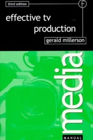 Cover of Effective TV Production