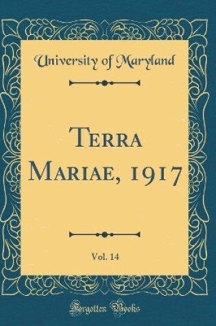 Cover of Terra Mariae, 1917, Vol. 14 (Classic Reprint)