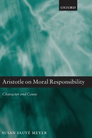 Cover of Aristotle on Moral Responsibility