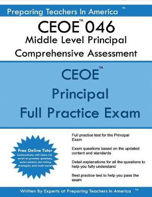 Book cover for CEOE 046 Middle Level Principal Comprehensive Assessment