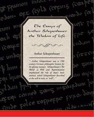 Book cover for The Essays of Arthur Schopenhauer (eBook)