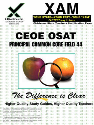 Cover of Ceoe Osat Principal Common Core Field 44 Teacher Certification Test Prep Study Guide