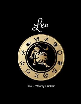 Book cover for Leo 2020 Weekly Planner