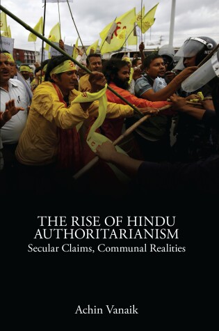 Cover of The Rise of Hindu Authoritarianism