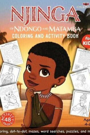 Cover of Njinga of Ndongo and Matamba Coloring and Activity Book