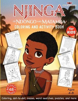 Book cover for Njinga of Ndongo and Matamba Coloring and Activity Book