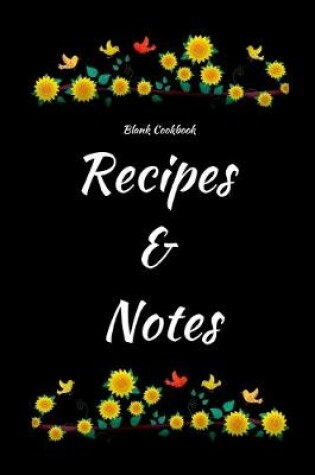 Cover of Blank Cookbook Recipes & Notes