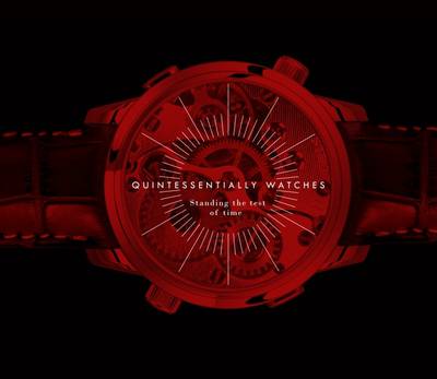 Book cover for Quintessentially Watches