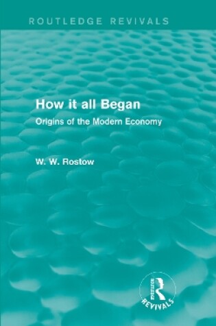 Cover of How it all Began (Routledge Revivals)