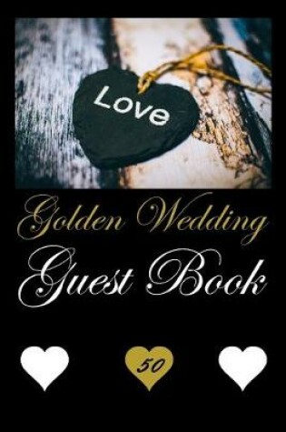 Cover of Golden Wedding Guest Book