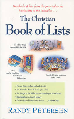 Book cover for The Christian Book of Lists