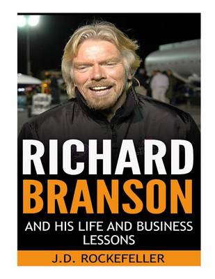 Book cover for Richard Branson His Life and Business Lessons