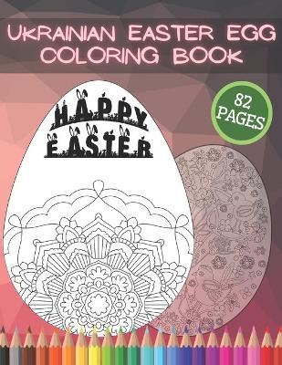 Book cover for Ukrainian Easter Egg Coloring Book