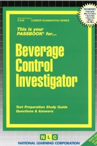 Cover of Beverage Control Investigator