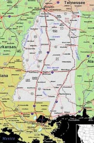 Cover of A Map of the State of Mississippi Journal