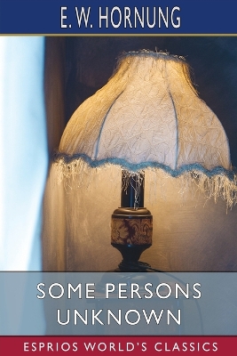 Book cover for Some Persons Unknown (Esprios Classics)