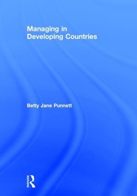 Book cover for Managing in Developing Countries