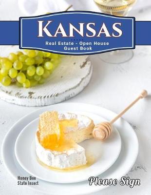 Book cover for Kansas Real Estate Open House Guest Book