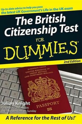 Cover of The British Citizenship Test for Dummies, UK Edition