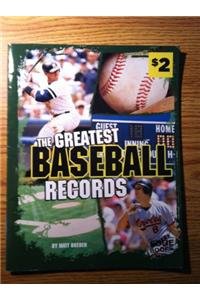 Book cover for The Greatest Baseball Records [Dollar General]