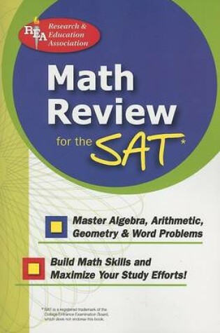 Cover of Math Review for the SAT