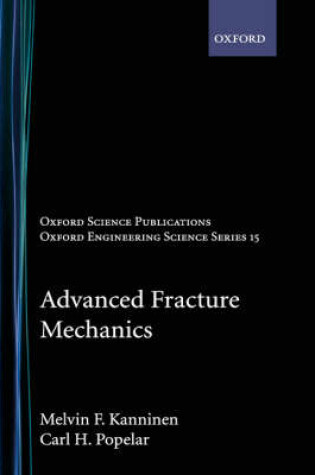 Cover of Advanced Fracture Mechanics