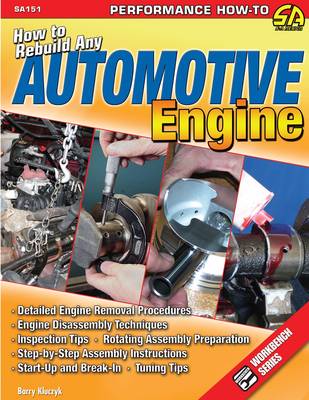 Book cover for How to Rebuild Any Automotive Engine