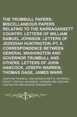 Cover of Collections of the Massachusetts Historical Society