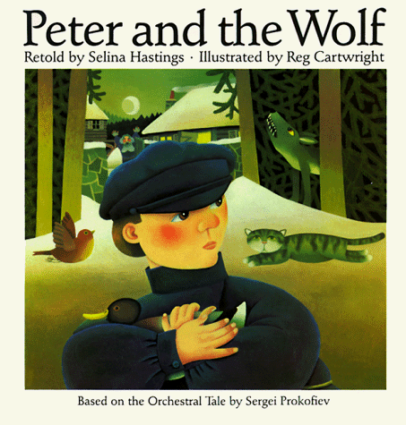 Book cover for Peter and the Wolf
