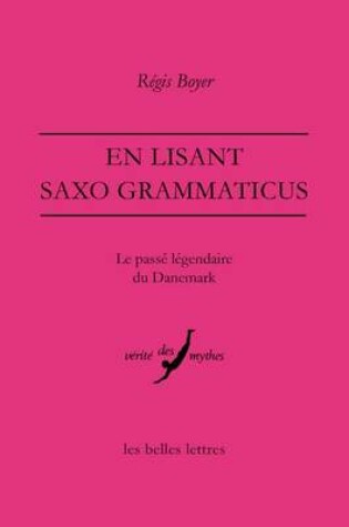 Cover of En Lisant Saxo Grammaticus