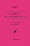 Book cover for En Lisant Saxo Grammaticus