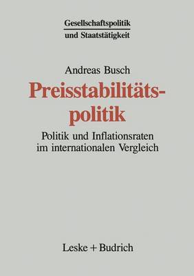 Cover of Preisstabilitätspolitik