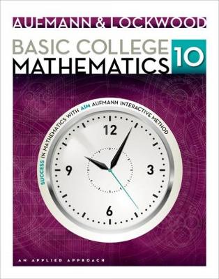 Book cover for Basic College Mathematics