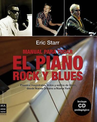 Book cover for Manual Para Tocar el Piano Rock y Blues