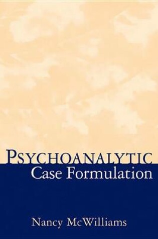 Cover of Psychoanalytic Case Formulation