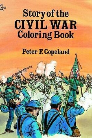Cover of Story of the Civil War Colouring Book