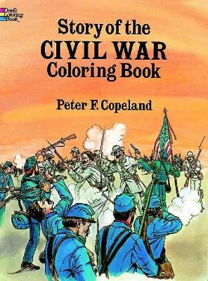 Cover of Story of the Civil War Colouring Book