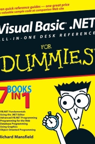 Cover of Visual Basic .NET All-In-One Desk Reference For Dummies