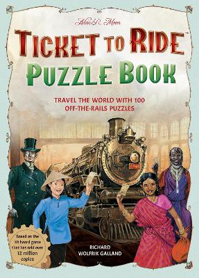 Book cover for Ticket to Ride Puzzle Book