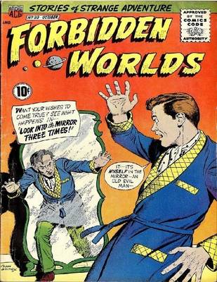 Book cover for Forbidden Worlds Number 99 Horror Comic Book