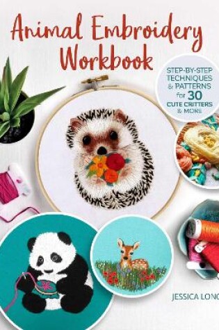 Cover of Animal Embroidery Workbook