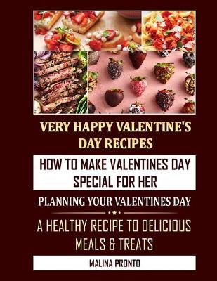 Book cover for Very Happy Valentine's Day Recipes