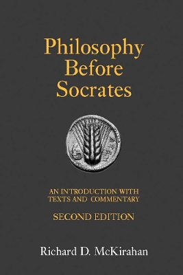 Book cover for Philosophy Before Socrates